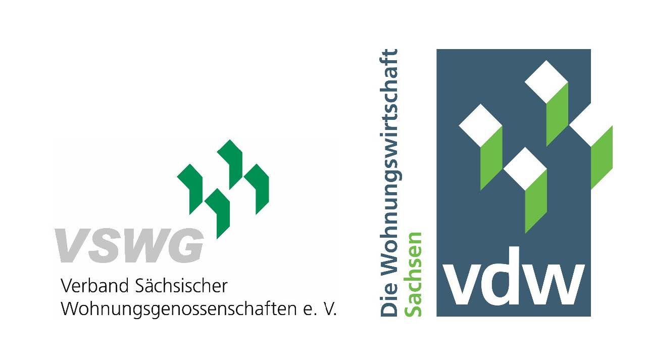 VSWG Verband sächsischer Wohnungsgenossenschaften e.V. Logo